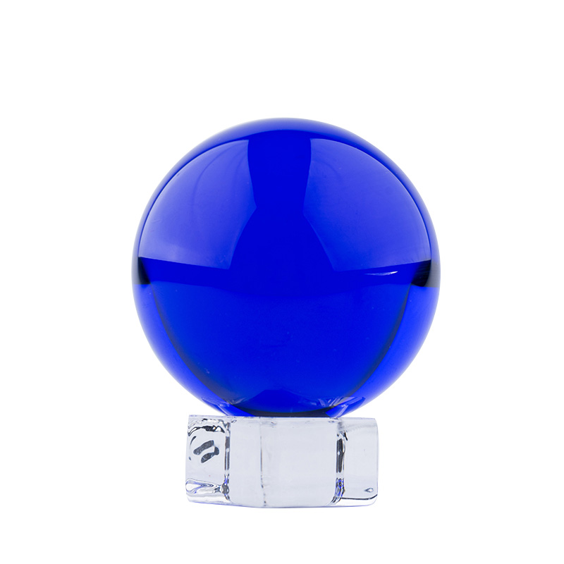 Lens Ball Crystal - Donkerblauw K9 Kroonluchter Kristallen Glazen Bal
