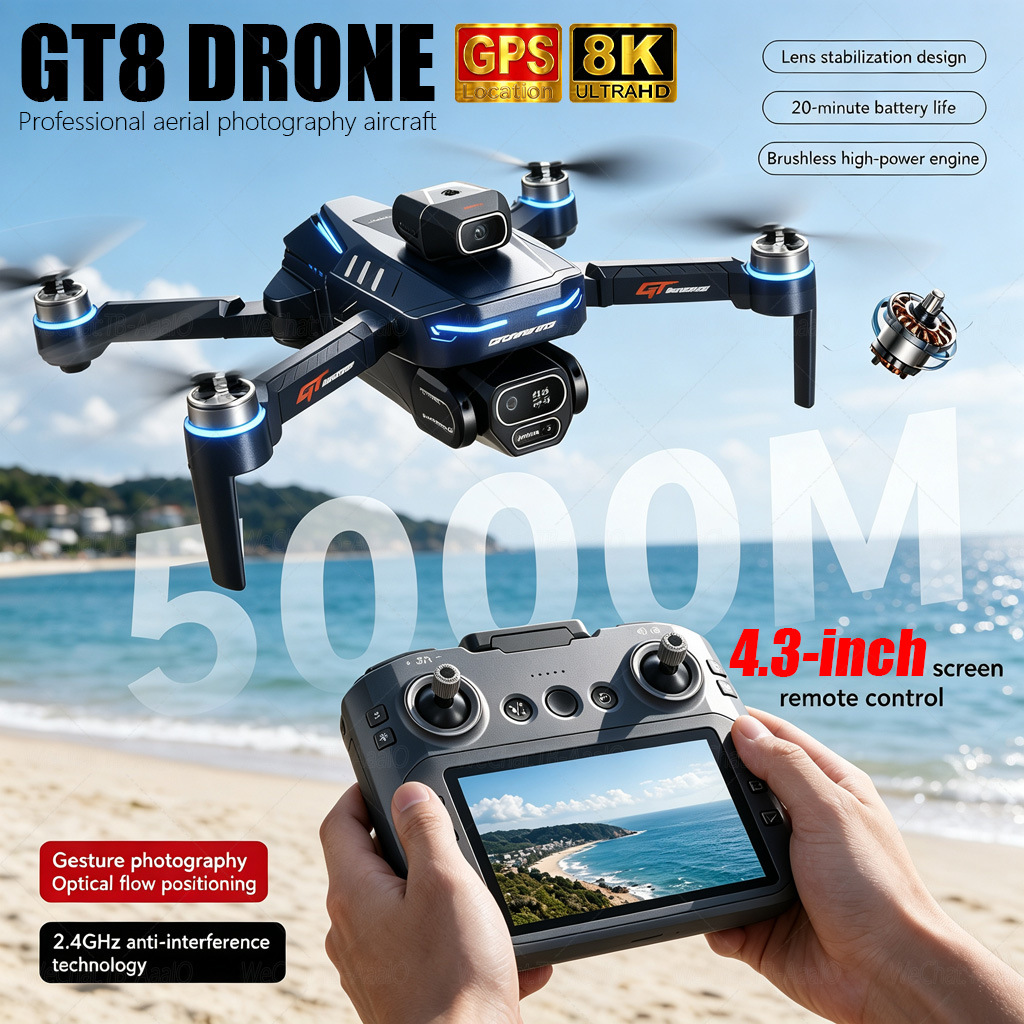 Photography Pro - NIEUWE GT8 HD RC Drone 4K