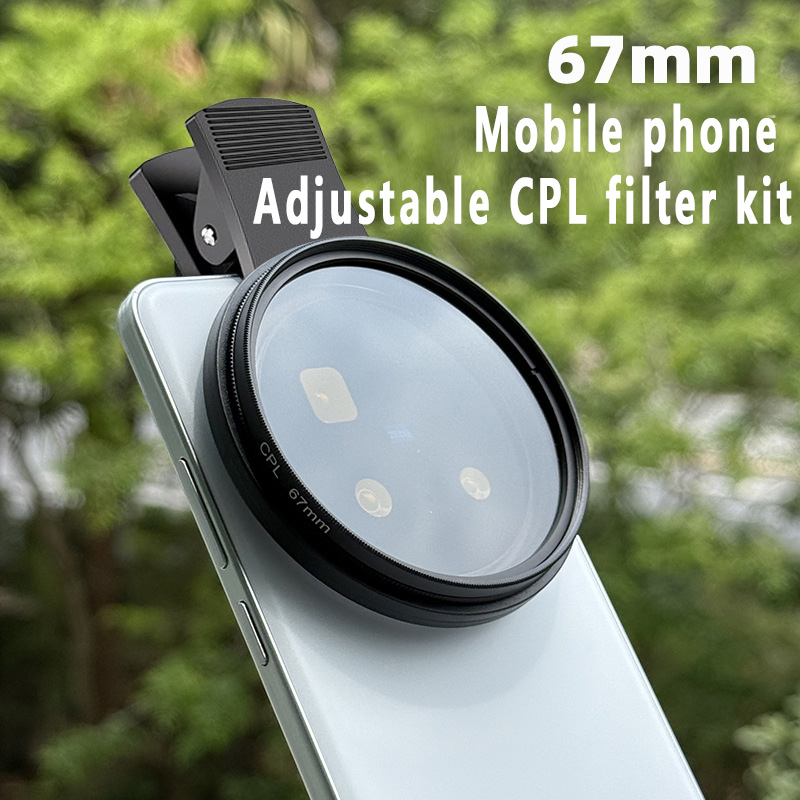 Photography Xiaomi - 67mm 52mm CPL-filterset voor iPhone HUAWEI