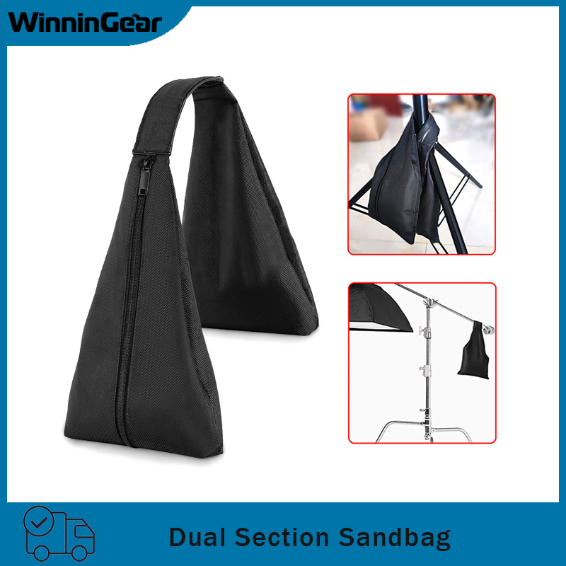 Photography Umbrella Lighting Kit - Zandzak met twee delen voor fotostudio,