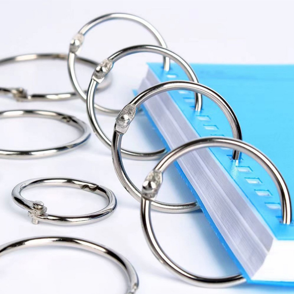 Photography Paper - 12 Stuks Metalen Ringband Boek Ring