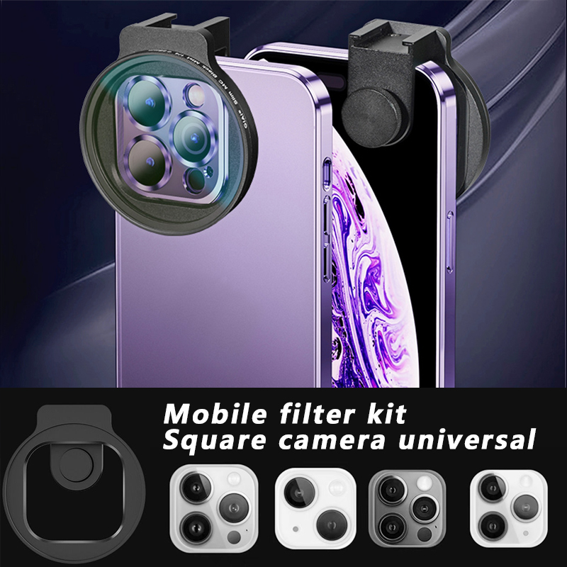 Photography With Iphone 15 - 67 mm fotografiefilters met metalen clip