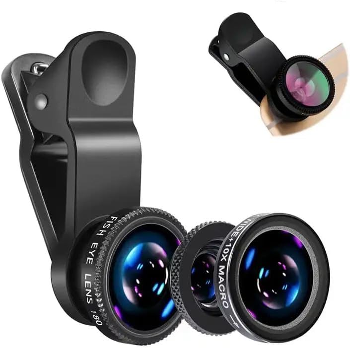Photography Xiaomi - 3-in-1 Fisheye Groothoek Micro Camera Lens