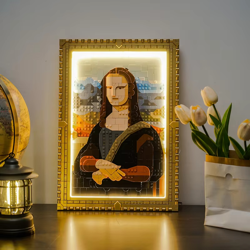 DIY Mona Lisa bouwstenen – wer - Photography Architecture recensie en prijs