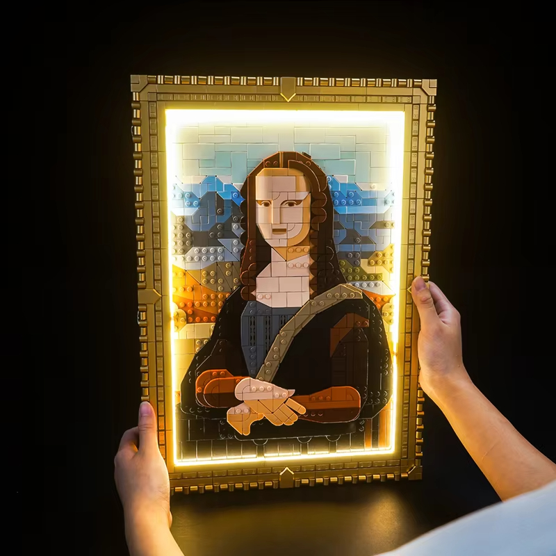 DIY Mona Lisa bouwstenen – wer - Photography Architecture recensie en prijs