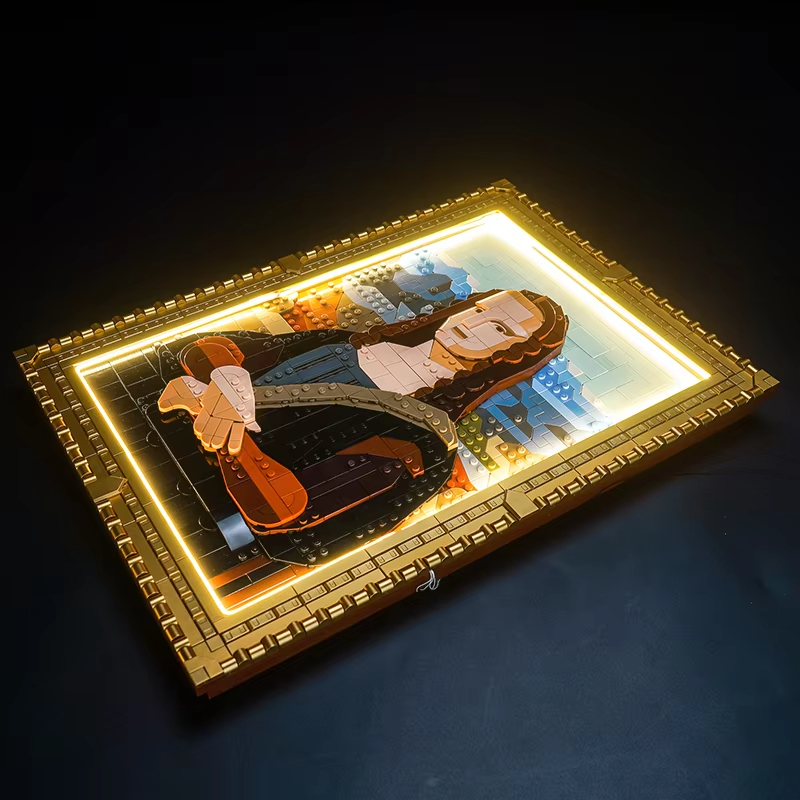 DIY Mona Lisa bouwstenen – wer - Photography Architecture recensie en prijs