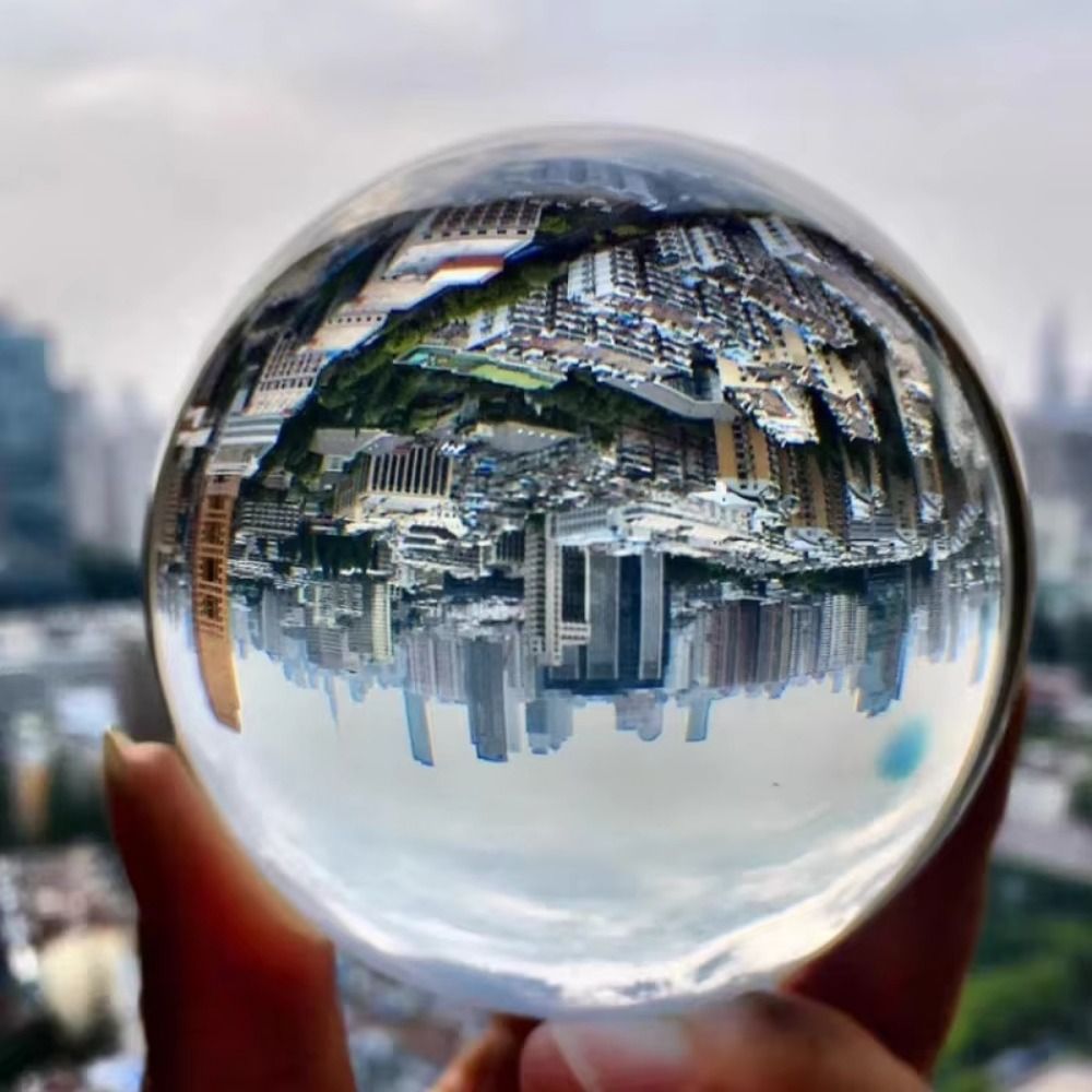 Creatieve ronde kristallen gla - Lens Ball Crystal recensie en prijs