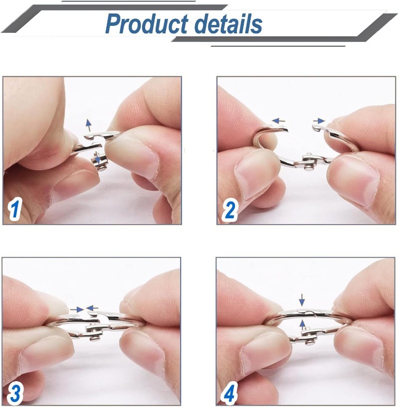 1-10PCS Metalen Ringband Boek  - Photography Paper recensie en prijs