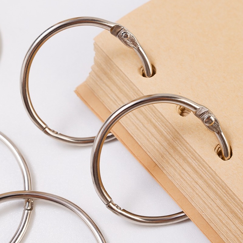 1-10PCS Metalen Ringband Boek  - Photography Paper recensie en prijs