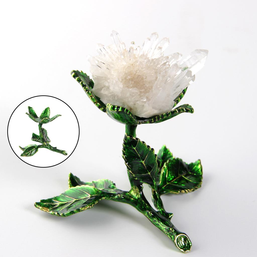 Metaalgeplateerde bloemendispl - Lens Ball Crystal recensie en prijs