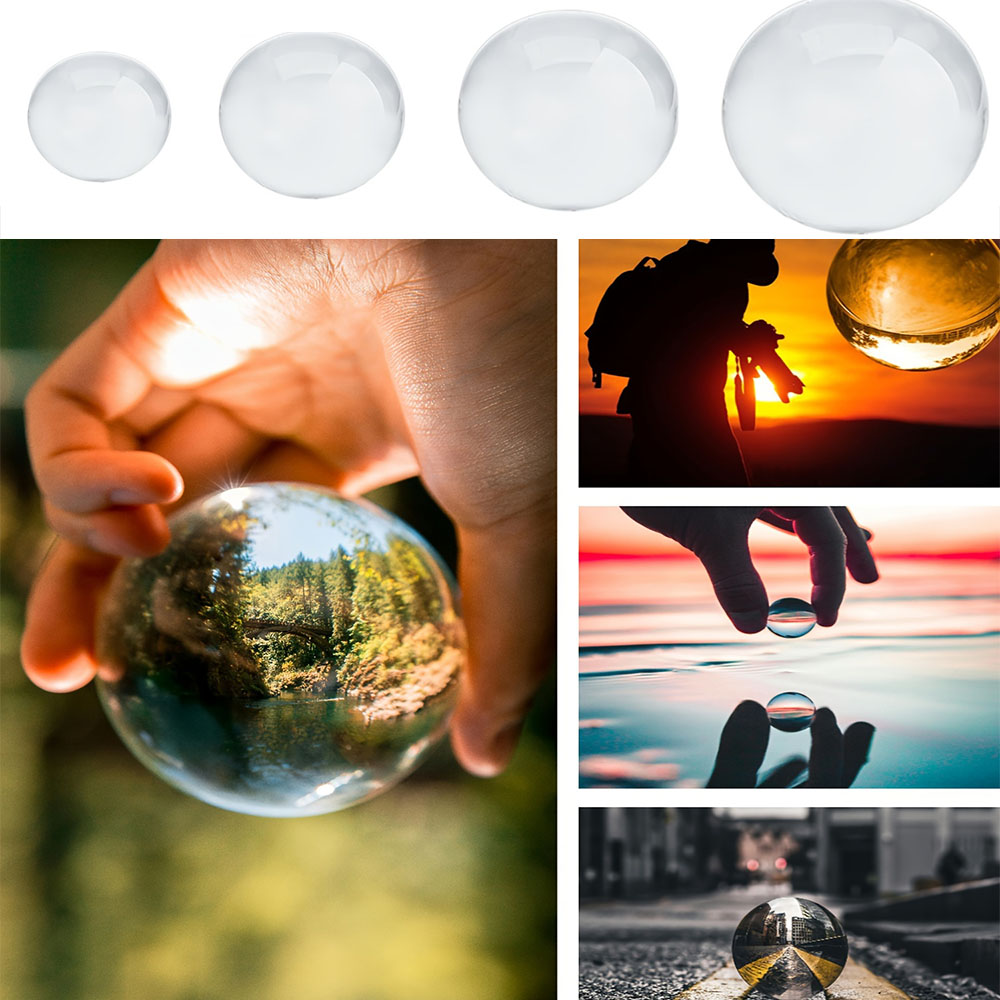 Kristallen bol voor fotografie - Lens Ball Crystal recensie en prijs
