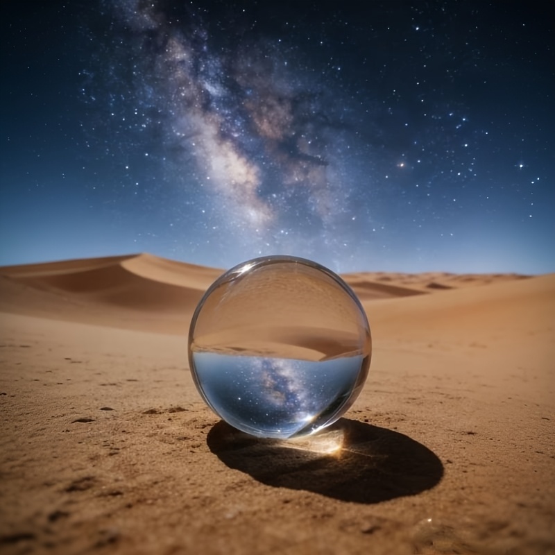 Heldere kristallen bolvormige  - Lens Ball Crystal recensie en prijs