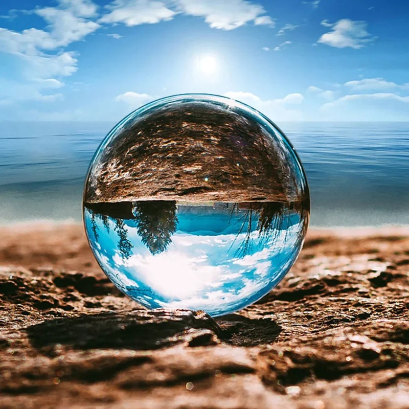1 STKS Clear Lens Globe Krista - Lens Ball Crystal recensie en prijs