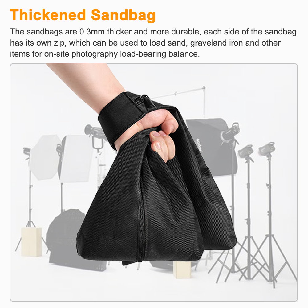 Zandzak met twee delen voor fo - Photography Umbrella Lighting Kit recensie en prijs