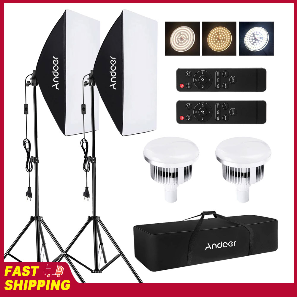 Andoer Softbox Verlichtingsset - Photography Umbrella Lighting Kit recensie en prijs