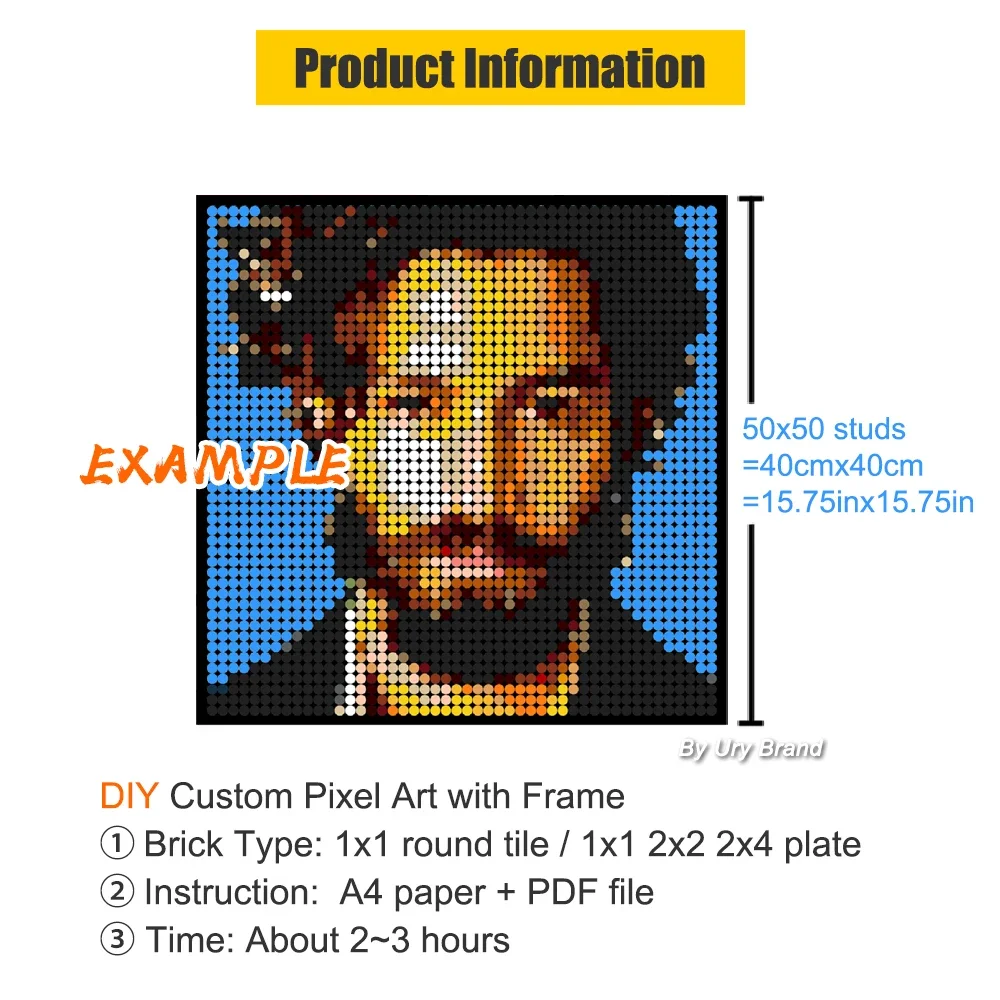 Pixel Art Aangepaste foto Pers - Photography Architecture recensie en prijs