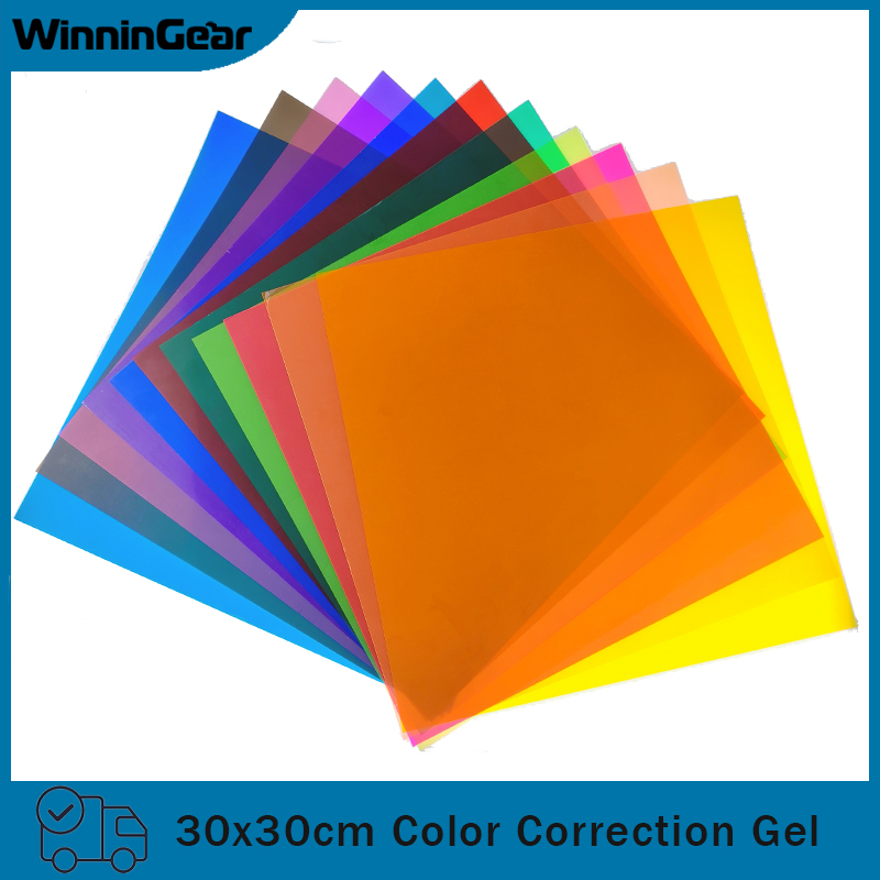 30x30 cm 11 Stuks PVC Gel Lich - Photography Umbrella Lighting Kit recensie en prijs