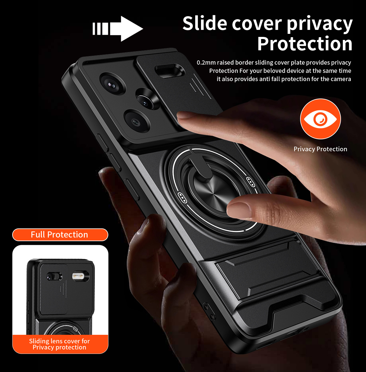Lens Slide Camera Telefoon Cas - Photography Xiaomi recensie en prijs